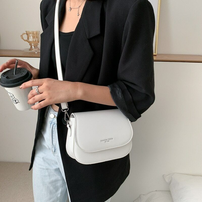 Crossbody Bags for Women Solid Wild Flap Shoulder Bag Small Handbags and Purses