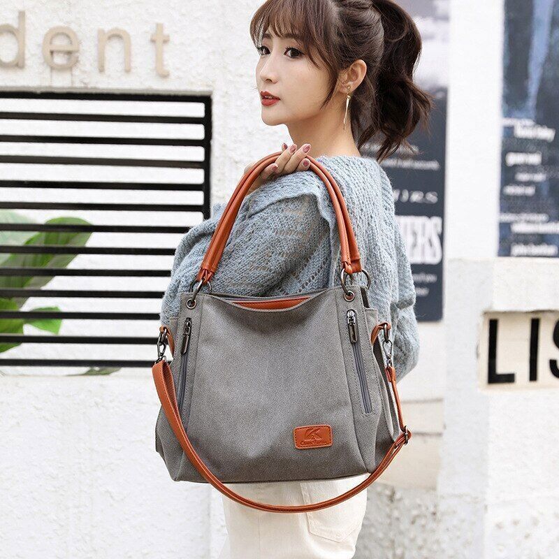 Canvas Bag New Style Students Art Art Lady Bag Canvas Shoulder Bag
