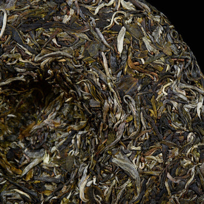 357, pu-err green yunnan MengHai spring puErCha health tea.-