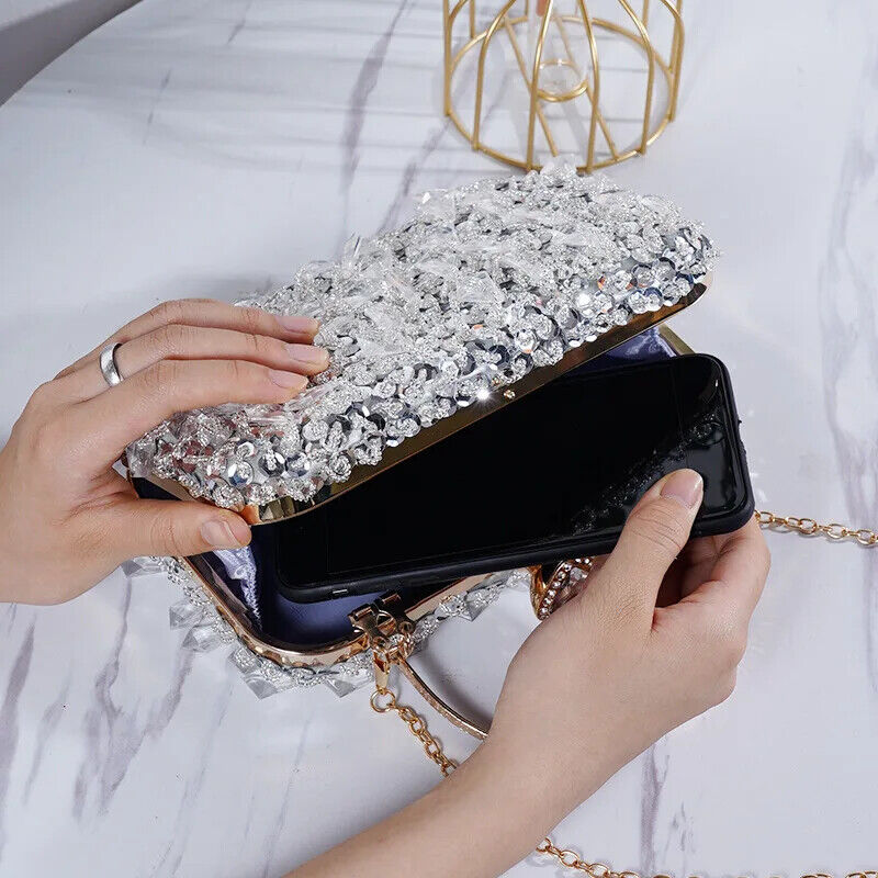 Women's Evening Bags Handbags Clutches Ladies Chain Small Shoulder Bag Purses