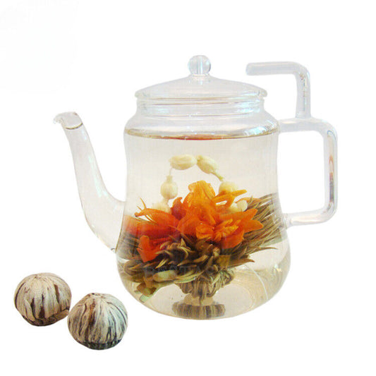 Spring Flavored White Tea Jasmine Lily Blossom Tea Blooming Flower Tea 20pcs