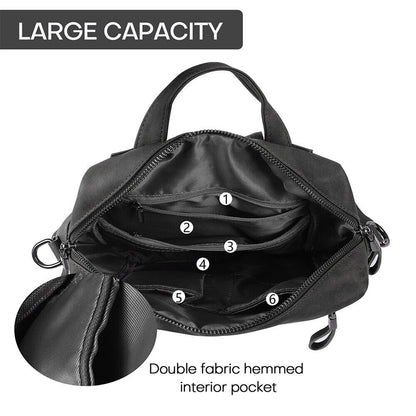 Women Leather Backpack Purse Sling Bag Back Pack Shoulder Handbag Waterproof