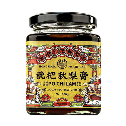 Po Chi Lam Autumn Pear Cream 香港宝芝林秋梨膏300g/罐 草本枇杷膏梨膏 宝宝儿童手工枇杷秋梨膏 代用膏 清润膏 养生膏
