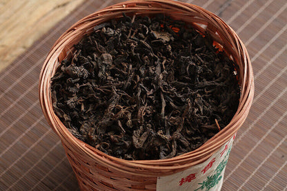 1991 Yunnan Puer Tea Zhang Xiang Ancient Tree Puerh Loose Ripe Basket Pack 300g
