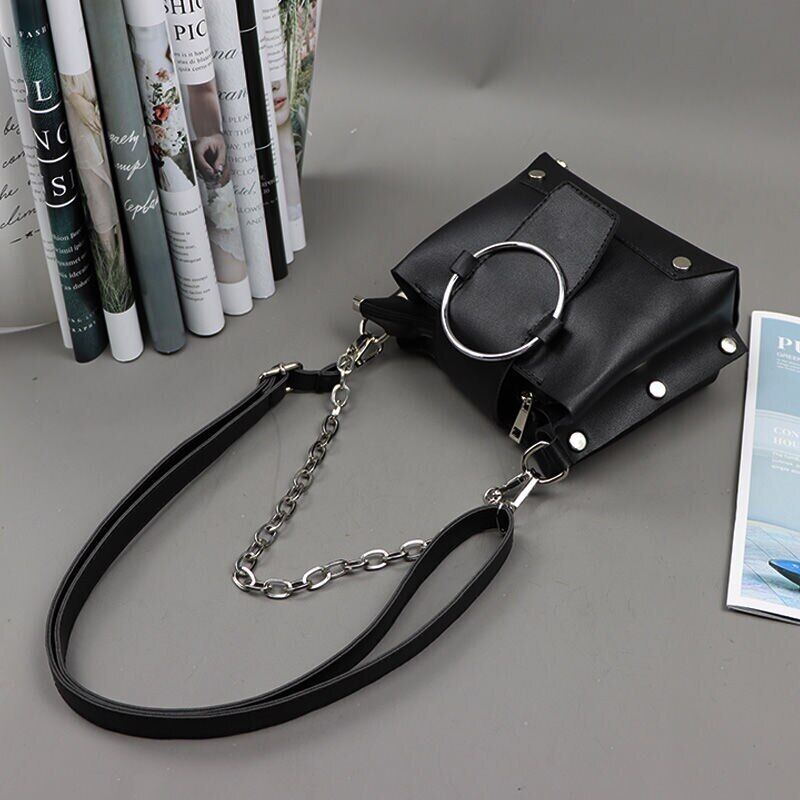 Bag Handbags Women PU Leather Chain All-match Shoulder Bag