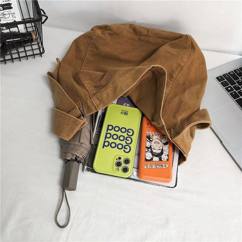 Shoulder Bags 100% Cotton Crossbody Bags Canvas Packages Bags