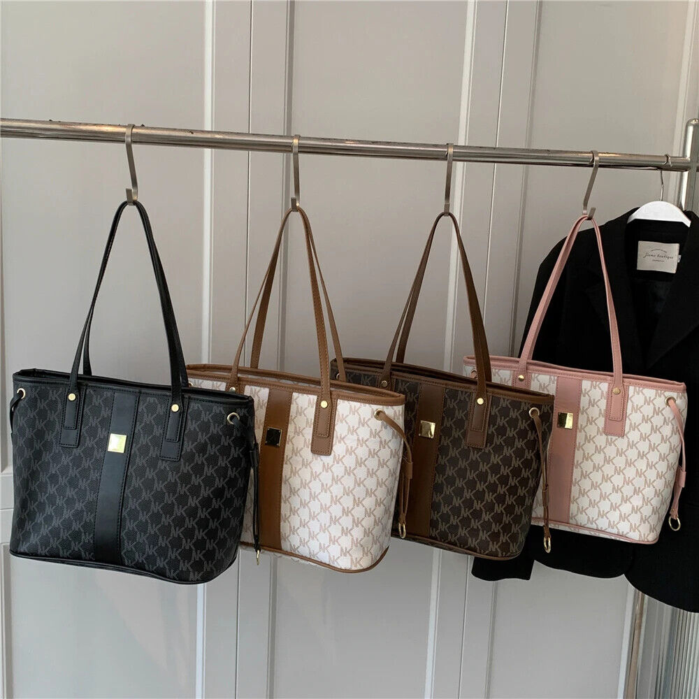 Tote Bags Women PU Leather Shopping Shoulder Bags Shopper Ladies Handbags