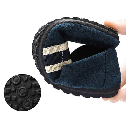 Men Shoes Black Blue Loafers Slip on Male Driving Shoes Men Sneakers Flats