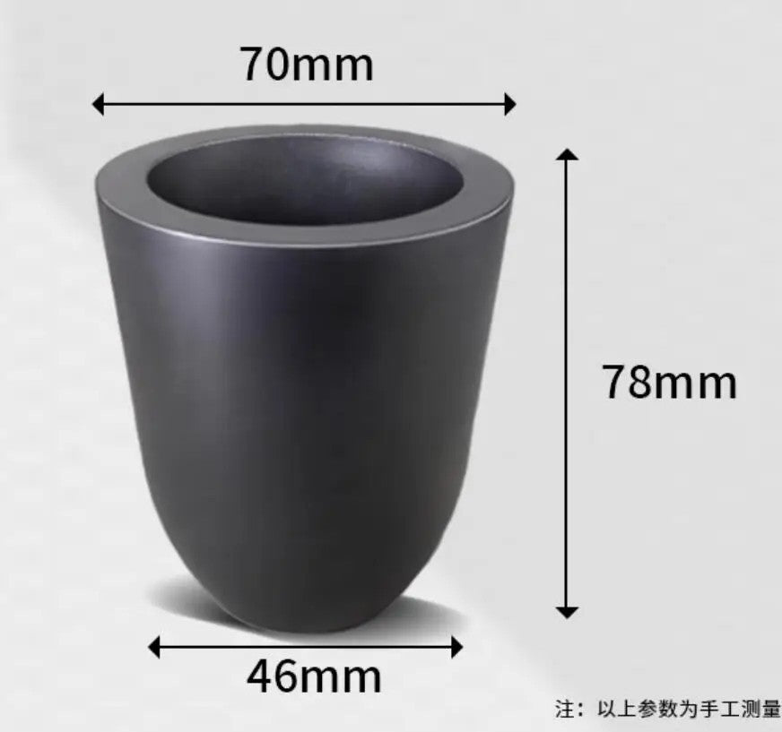 Silicon Carbide Crucible Metal Melting Furnace Casting Refining Smelting Tool