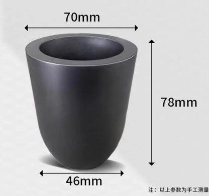 Silicon Carbide Crucible Metal Melting Furnace Casting Refining Smelting Tool