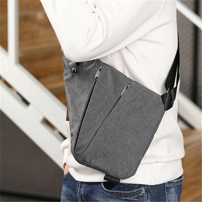 Male Nylon Bags Men's Waterproof Shoulder Bags Chest Bag Crossbody Bag Business