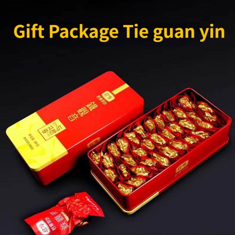 250g Tieguanyin Green Tea Anxi Tie Guan Yin Oolong Tea Iron Box Package Slimming