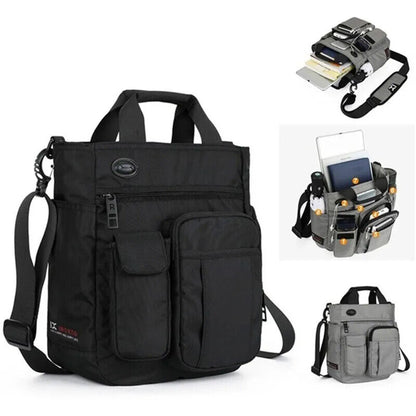 Men's Shoulder Messenger Bag Travel Handbag Large Capacity Storage Bags