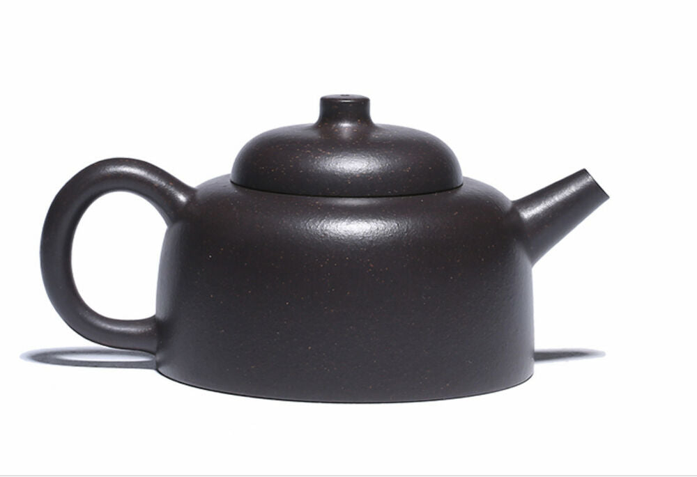 230cc Handmade Purple Sand Tea Pot in Yixing, China, Purple Clay Mansheng Gongfu Tea Pot-