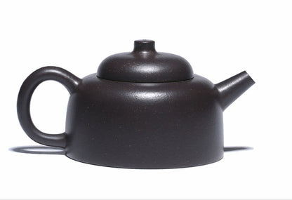 230cc Handmade Purple Sand Tea Pot in Yixing, China, Purple Clay Mansheng Gongfu Tea Pot-