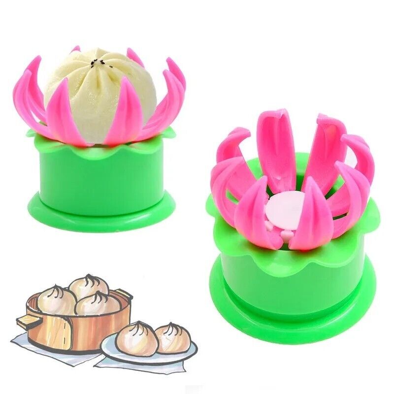Molde de Pan Bollo Bola de Masa Hervida Herramientas de Cocina China Baozi Moño