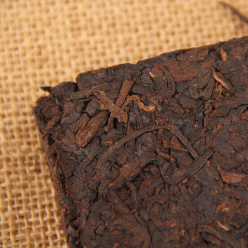 250g Top-grade Ripe Puer Tea Brick Classical Puer Material Ancient Tree Puerh