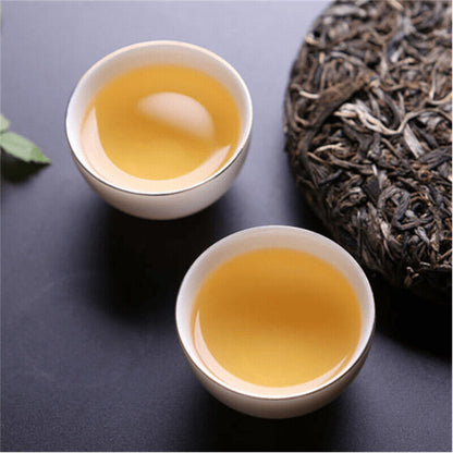 Spring Tea JingmaiTea Raw Tea Jingmai Mountain Raw Puerh Tea Cake 357g/12.59oz
