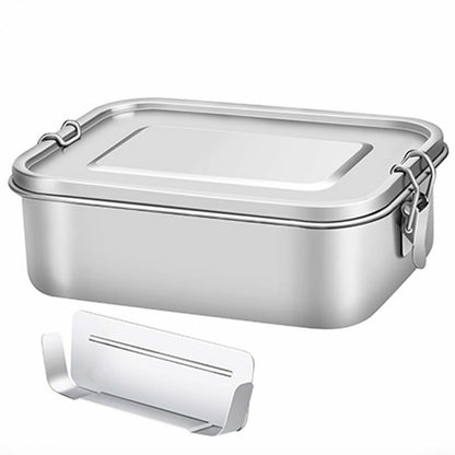 Lunch Container Stainless Steel Food Snack Storage Boxes Eco-friendly Rectangle