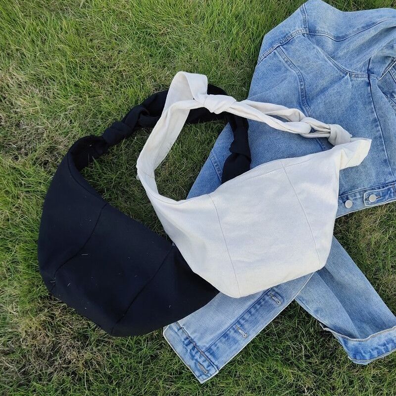 Shoulder Bags Women Tie Cross-body Shopping Handbag Female Underarm Bag
