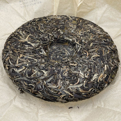 Pu 'er tea, 2023, Shiba Village in Mengku-Shiba Village in Ku, Saimon-Dajiao, 357 grams, born.