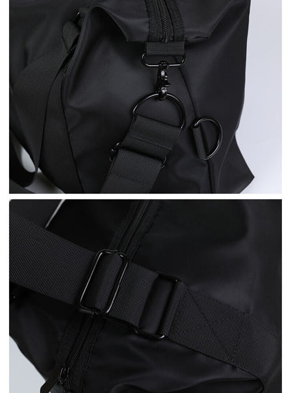 Convertible Water Resistant Nylon Shoulder Crossbody Bag Sport Gym Bag Messenger