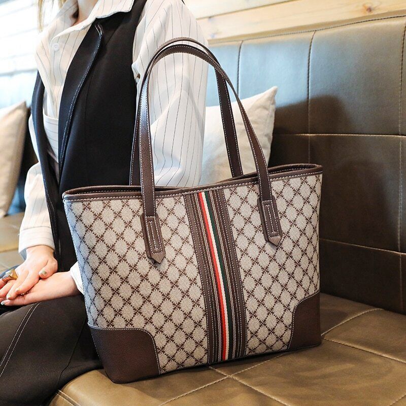 Shoulder Tote Bags Women Large Leather Travel Party Laptop Handbags
