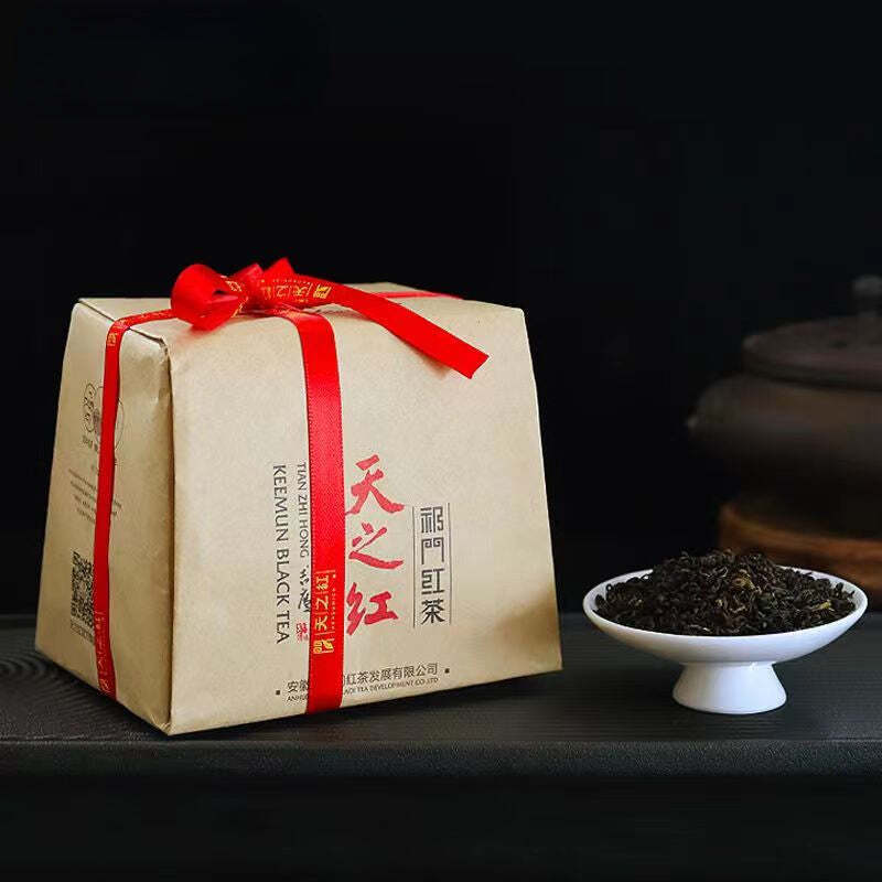 180g Qimen Black Tea Bag Package Keemun Loose Leaf Tea Organic Kungfu Black Tea