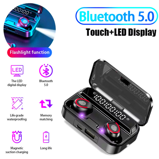 Audifonos Bluetooth 5.0 Inalambricos Auriculares Para Telefonos Celular Tablet