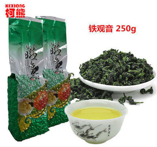 250g Anxi Tie Guan Yin Tikuanyin Healthy Organic Green Tea Oolong Tea Loose Leaf