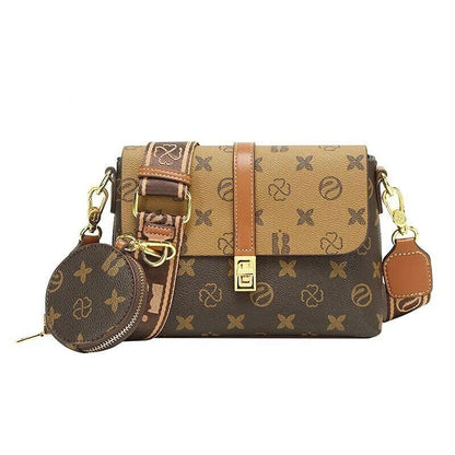 Bag Business Small Women's Bag 2-IN-1 Wide Shoulder Bag Crossbody Bag