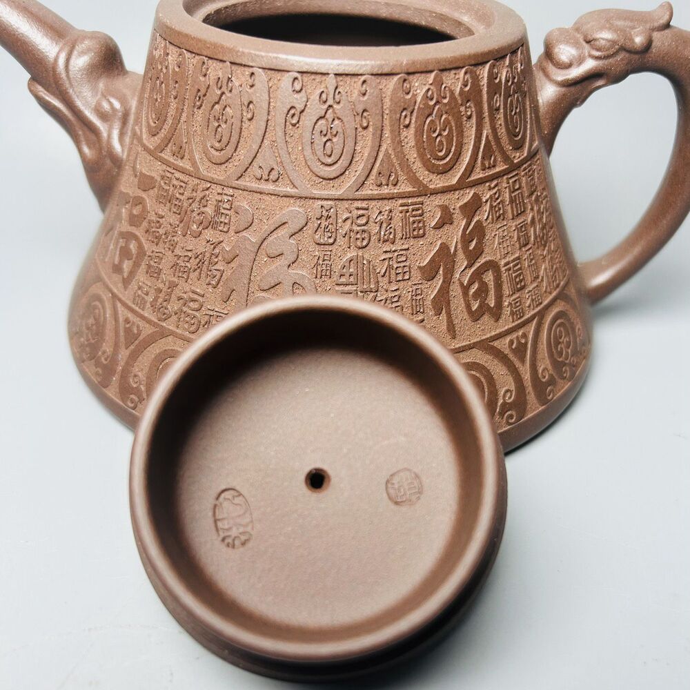 Vintage Chinese Yixing Purple Clay Teapot Zisha Ceremony Teaware Collection Rare