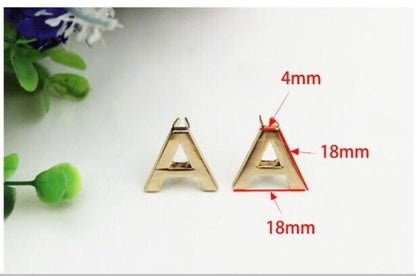 English Letters Rivets 5Pcs Metal DIY Claw Studs Bags Clothes Hats Leather Decor