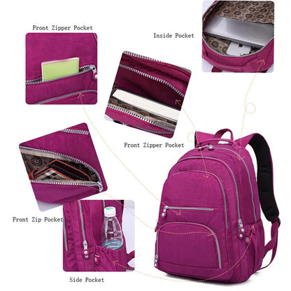 School Backpack Student Girl Boy Travel Back Packs Bag Women Laptop Bagpack