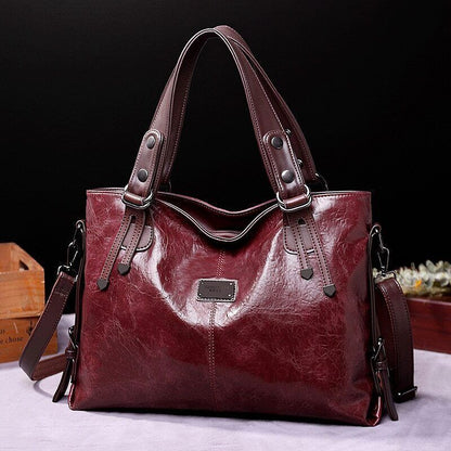Tote Bag Women Handbags Soft Leather Shoulder Bags Hand Bag Ladies