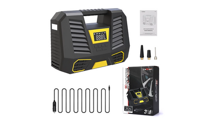 New Electric Car Tire Inflator Pump 150PSI Portable Car Air Compressor 12V Best!
