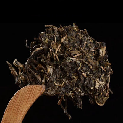 Old Pu-erh Sheng Tea 357g/12.59oz Yiwu Puerh Tea Cake Big Leaf Pu'er Tea