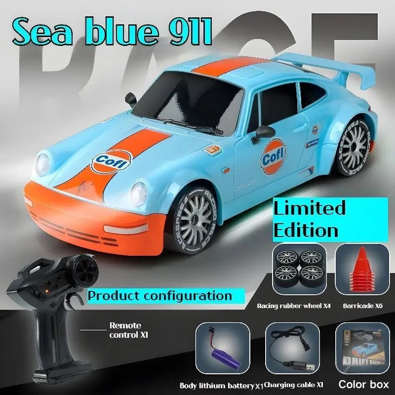2025 new remote control racing car, limited edition Rc Drift Gt 911, full-size