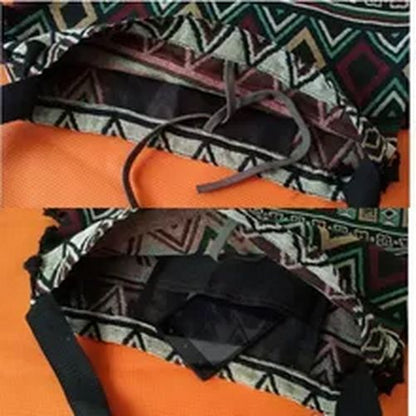 Vintage Shoulder Bag Tassel Boho Gypsy Fringed Handbags Open Bags 43*2*40 Cm 1PC