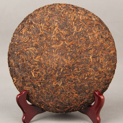 Pu-Erh Ripe Tea Palace Golden Bud Chinese Black Tea 357g Puerh Tea Cake -