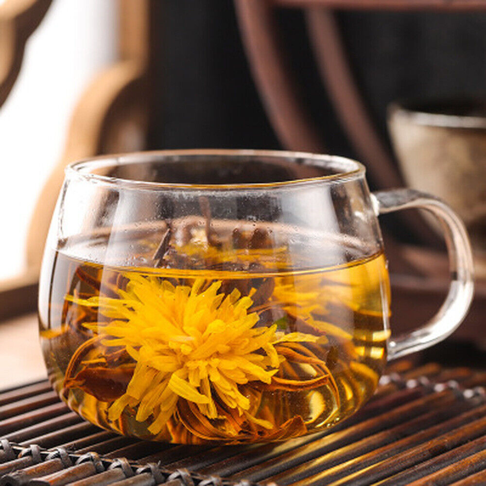 500g/1.1LB Gold chrysanthemum Dian Hong Blooming Tea Ball Black Tea Dragon