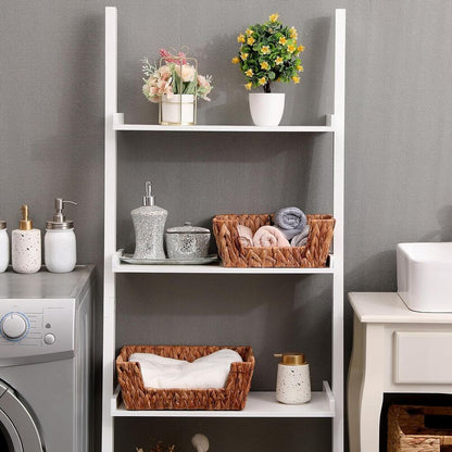 Handwoven Storage Baskets Natural Water Hyacinth Kitchen Bathroom Decoration