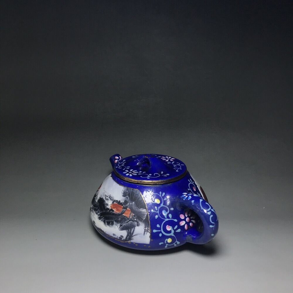 vintage chinese yixing purple clay teapot zisha ceremony teaware collection rare
