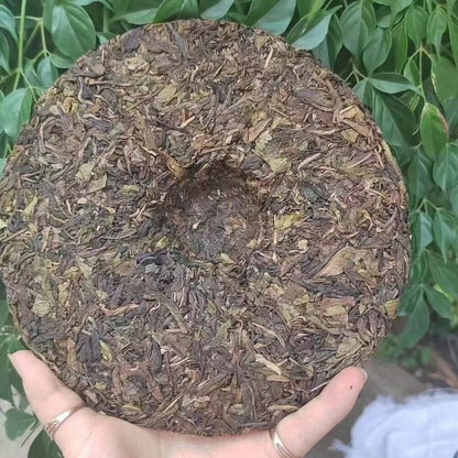 357g Yunnan Raw Pu'er Tea Cake 2014 Golden Leaf Sheng Pu-erh Tea Puerh Cake Tea