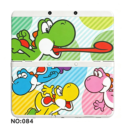 46‑Design Limited Themed Shell Cover Plates for New Nintendo 3DS