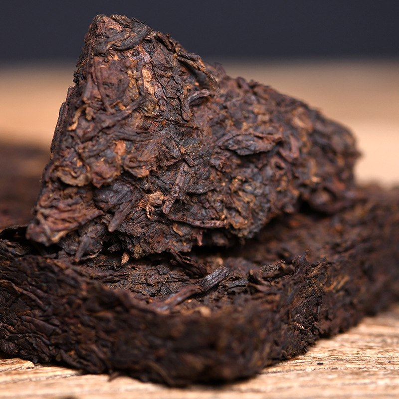 250g Yunnan Puerh Tea Brick Ripe Tea Aged and Scented Old Tea Brick Lao Banzhang