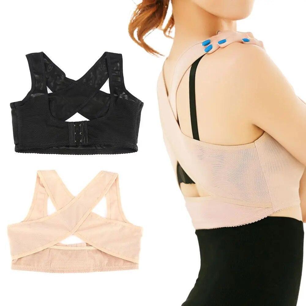 Posture Brace For Women Push Up Bra Back Straightener Pain Relief Chest Brace