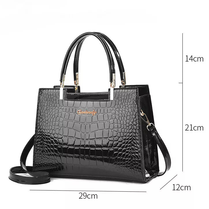 Fashion Women's PU Leather Handbag Messenger Bags Shoulder Female Crossbody Tote