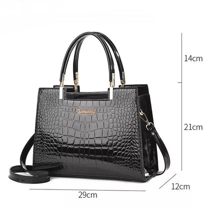 Fashion Women's PU Leather Handbag Messenger Bags Shoulder Female Crossbody Tote