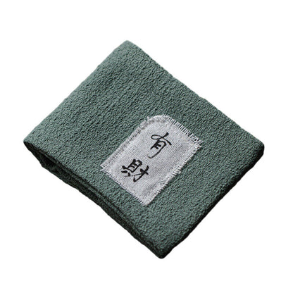 Japanese Tea Towel Retro Handmade Cotton Linen Tea Mat Coaster Pot Rag Mat